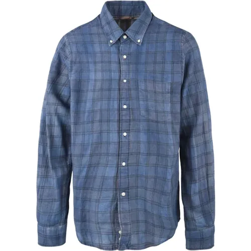 Avion Shirt , male, Sizes: 2XL, M - Aspesi - Modalova