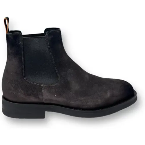 Enver Amphibian Boots , male, Sizes: 7 UK, 8 UK, 6 UK, 9 UK, 11 UK, 7 1/2 UK - Santoni - Modalova