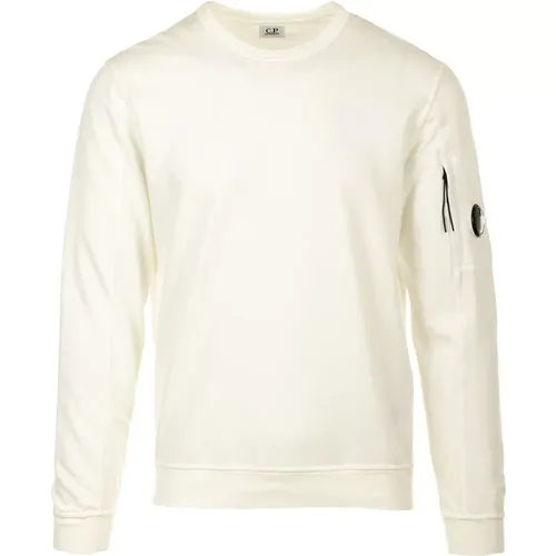 Leichter Fleece-Sweatshirt , Herren, Größe: L - C.P. Company - Modalova