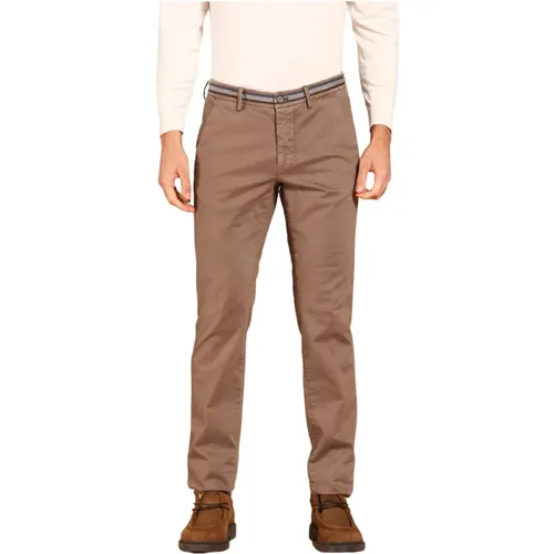 Winter Herren Chino Hose Slim Fit , Herren, Größe: M - Mason's - Modalova