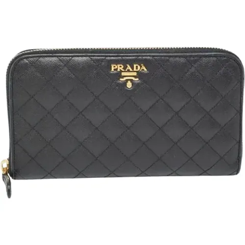 Pre-owned Leather wallets , female, Sizes: ONE SIZE - Prada Vintage - Modalova