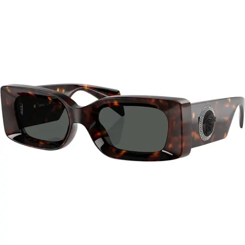 Stylische Sonnenbrille , Damen, Größe: 52 MM - Versace - Modalova