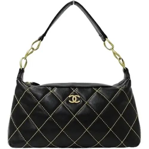 Pre-owned Leather chanel-bags , female, Sizes: ONE SIZE - Chanel Vintage - Modalova