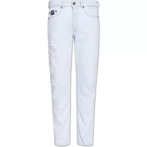 Jeans mit Logo , Herren, Größe: W32 - Versace Jeans Couture - Modalova