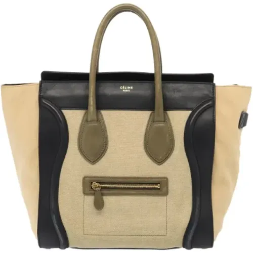 Pre-owned Canvas celine-bags , female, Sizes: ONE SIZE - Celine Vintage - Modalova