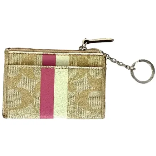 Pre-owned Fabric key-holders , female, Sizes: ONE SIZE - Coach Pre-owned - Modalova