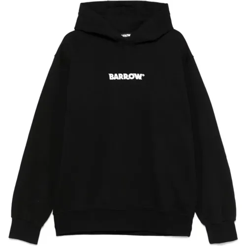 Hoodie , male, Sizes: S, L, M - Barrow - Modalova