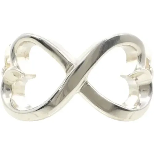 Pre-owned Silver rings , female, Sizes: ONE SIZE - Tiffany & Co. Pre-owned - Modalova