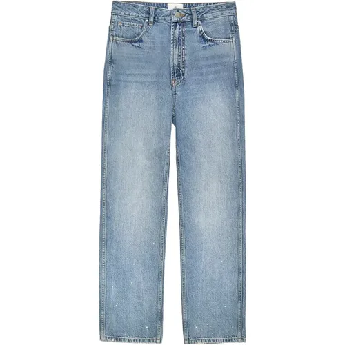 Cropped Jeans , female, Sizes: W29, W24, W26, W27, W28 - Anine Bing - Modalova