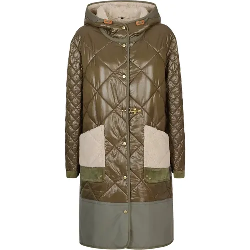 Coats Military , female, Sizes: S - Fay - Modalova