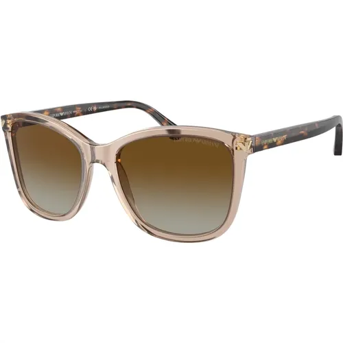 Stylische Sonnenbrille Ea4060 5850T5 , unisex, Größe: ONE Size - Emporio Armani - Modalova