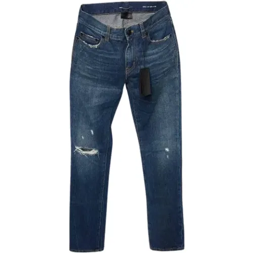 Pre-owned Denim bottoms , female, Sizes: S - Yves Saint Laurent Vintage - Modalova