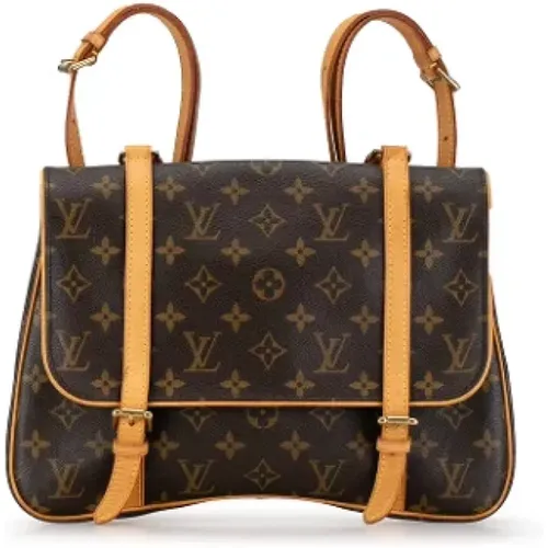 Pre-owned Canvas backpacks , female, Sizes: ONE SIZE - Louis Vuitton Vintage - Modalova