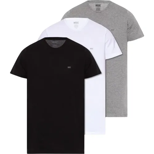‘Umtee’ T-Shirt 3er-Pack , Herren, Größe: XL - Diesel - Modalova