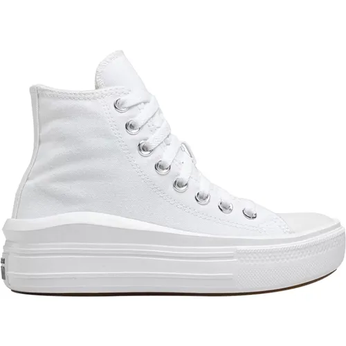 Weiße Sneakers Klassischer Stil , Damen, Größe: 41 EU - Converse - Modalova
