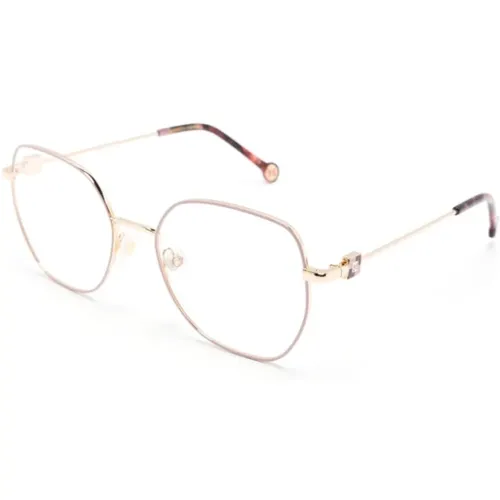 Rosa Optische Brille für den Alltag , Damen, Größe: 53 MM - Carolina Herrera - Modalova
