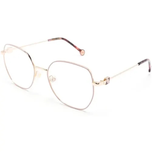 Rosa Optische Brille für den Alltag - Carolina Herrera - Modalova