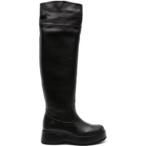 Roy Platform Boots , female, Sizes: 6 UK, 3 UK, 8 UK, 5 UK, 4 UK, 7 UK - Paloma Barceló - Modalova