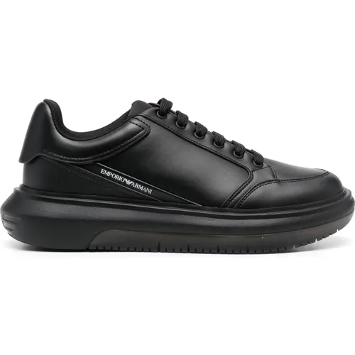 Sneaker , male, Sizes: 9 UK - Emporio Armani - Modalova