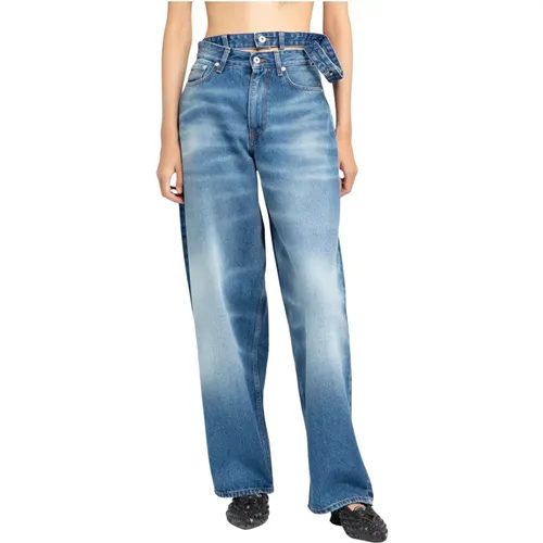 Mid Multi-Waistband Jeans , Damen, Größe: W26 - Y/Project - Modalova