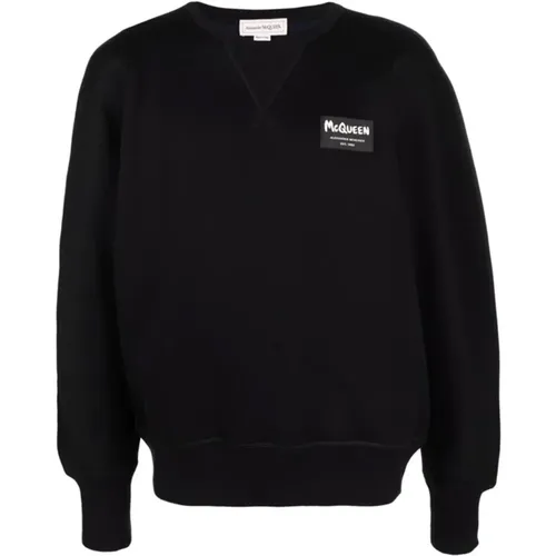 Logo Sweatshirt Aw23 , male, Sizes: M, XS, S - alexander mcqueen - Modalova