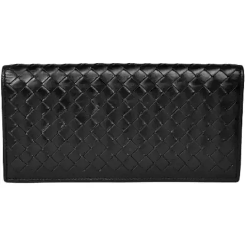 Pre-owned Leather wallets , female, Sizes: ONE SIZE - Bottega Veneta Vintage - Modalova