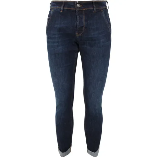 Denim Konor Skinny Jeans , male, Sizes: W30 - Dondup - Modalova