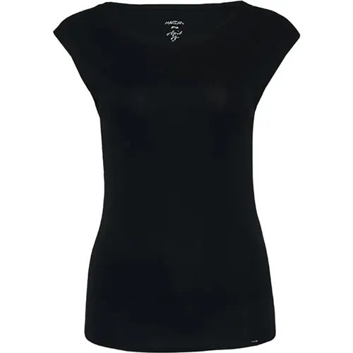 Elegantes Midnight Shirt mit Breiten Schultern , Damen, Größe: S - Marc Cain - Modalova