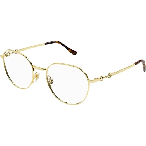 Goldene Brillengestelle Gucci - Gucci - Modalova