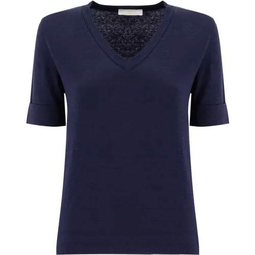 Women`s Clothing T-Shirts Polos 2 Ss23 , female, Sizes: XL - Fedeli - Modalova