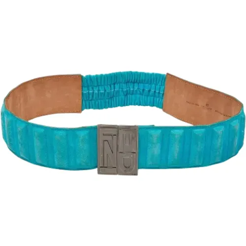 Pre-owned Suede belts , female, Sizes: ONE SIZE - Fendi Vintage - Modalova