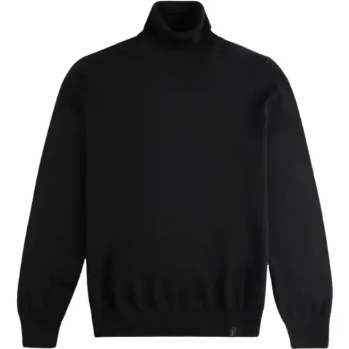 Turtleneck Wool Knit Sweater , male, Sizes: M, L, XL - Fay - Modalova