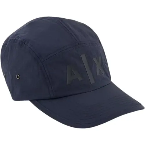 Logo Visor Cap , male, Sizes: ONE SIZE - Armani Exchange - Modalova