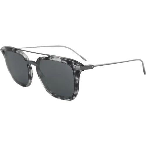 Stylische Graue Sonnenbrille mit Metallrahmen , Damen, Größe: ONE Size - Dolce & Gabbana - Modalova