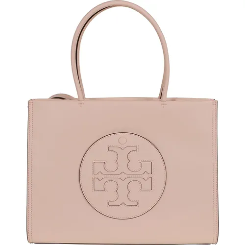 Ella Bio Small Tote Tasche , Damen, Größe: ONE Size - TORY BURCH - Modalova