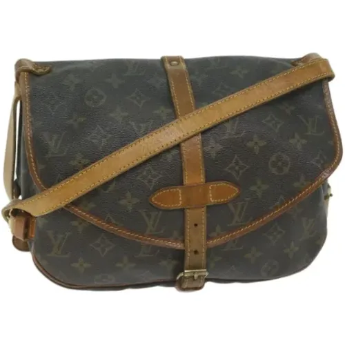 Pre-owned Leder Handtaschen , Damen, Größe: ONE Size - Louis Vuitton Vintage - Modalova