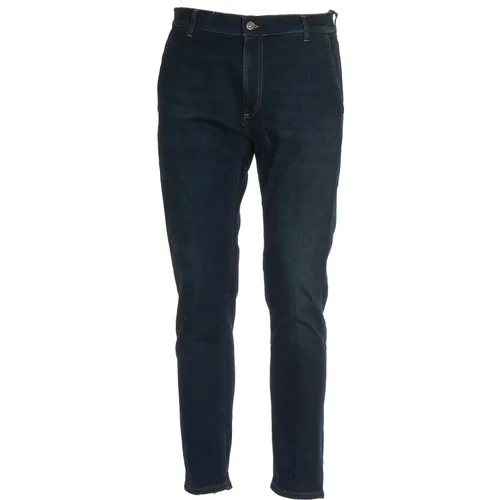 Dunkle Denim Karotten Jeans Aw24 , Herren, Größe: W29 - Dondup - Modalova