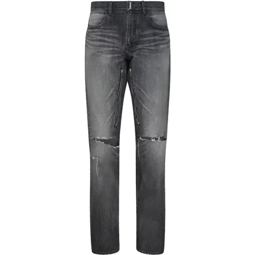 Destroyed Denim Jeans , male, Sizes: W30 - Givenchy - Modalova