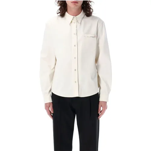 Men's Clothing Shirts Lily Ss24 , male, Sizes: XL - Marni - Modalova
