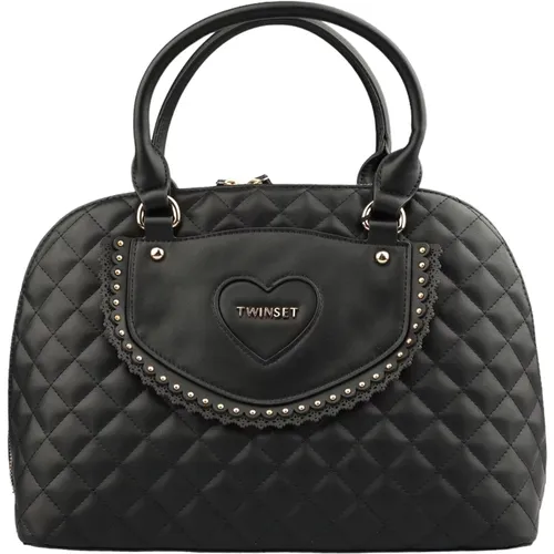 PU Leather Shoulder Bag , female, Sizes: ONE SIZE - Twinset - Modalova