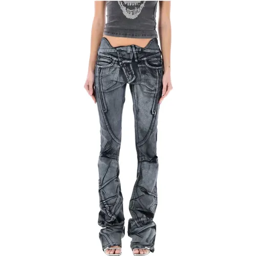 Drape Denim Stylish Jeans , female, Sizes: M - Ottolinger - Modalova