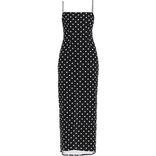 Punkte Pailletten Midi Kleid , Damen, Größe: XS - ROTATE Birger Christensen - Modalova