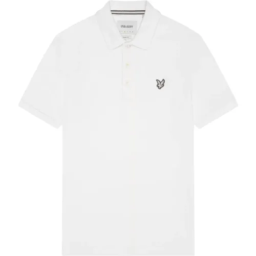 Flatback Pique Polo Shirt , Herren, Größe: XL - Lyle & Scott - Modalova