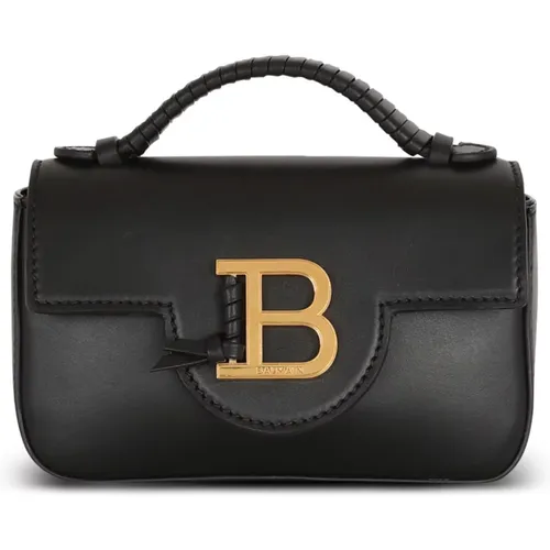 B-Buzz Mini-Ledertasche Balmain - Balmain - Modalova