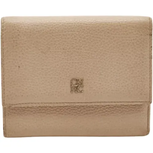 Pre-owned Leather wallets , female, Sizes: ONE SIZE - Carolina Herrera Pre-owned - Modalova