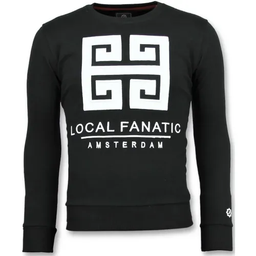 Sweatshirts , male, Sizes: S, XL, L, M, 2XL - Local Fanatic - Modalova