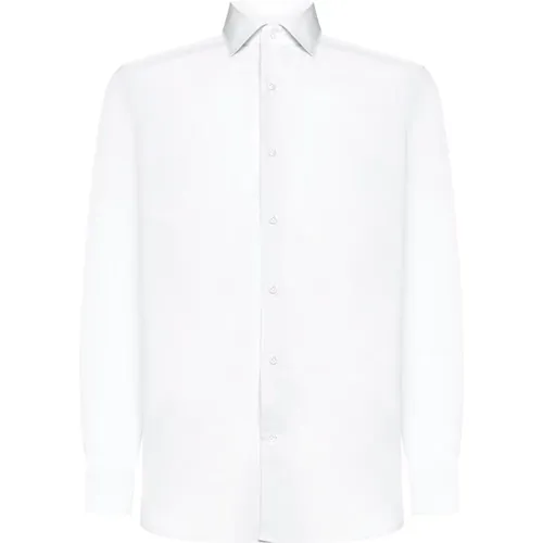 Silk Blend Shirt , male, Sizes: L, M, 3XL, 4XL - D4.0 - Modalova