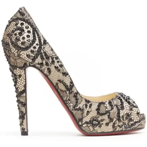 Pre-owned Seide heels - Christian Louboutin Pre-owned - Modalova