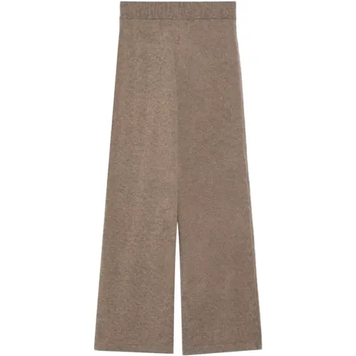 Braune Elegante Wochenendhose , Damen, Größe: S - Max Mara Weekend - Modalova