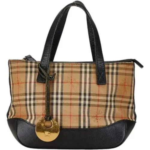 Pre-owned Canvas handbags , female, Sizes: ONE SIZE - Burberry Vintage - Modalova